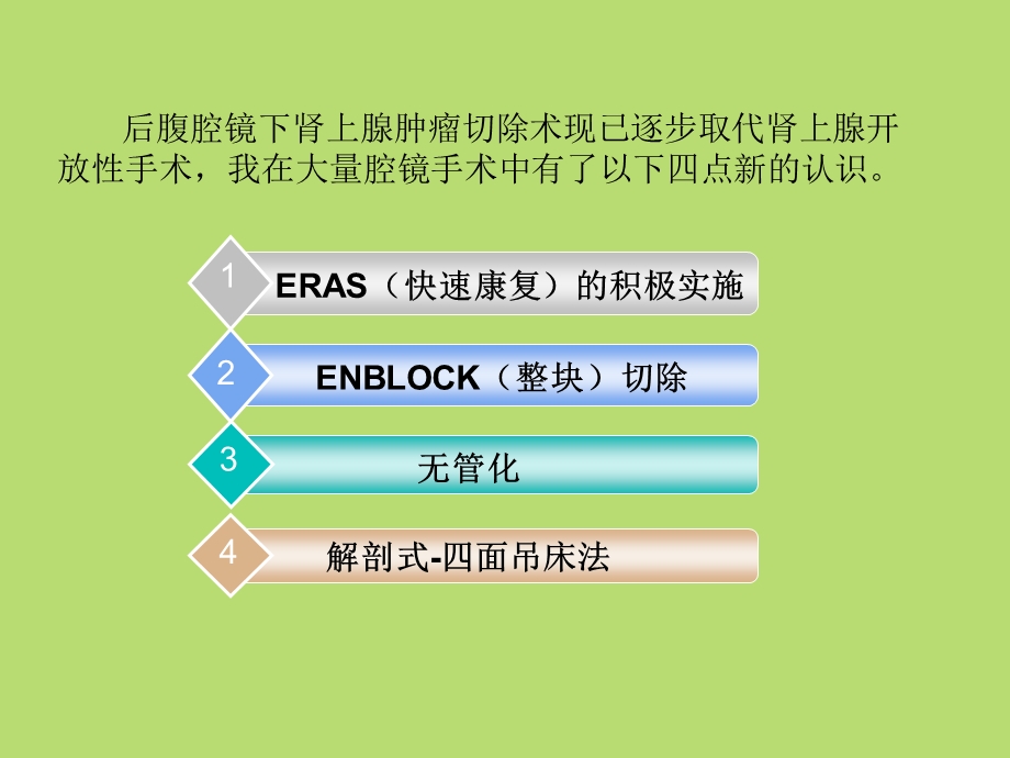 后腹腔镜下肾上腺肿瘤切除术的再认识ppt课件.ppt_第3页