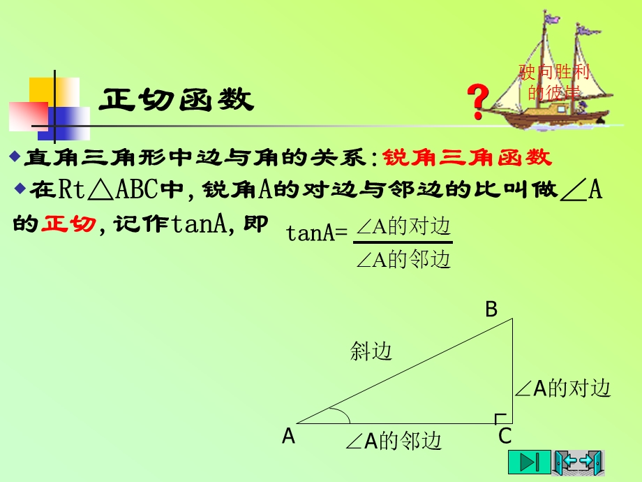 听课改后锐角三角函数 正弦与余弦 ppt课件.ppt_第3页