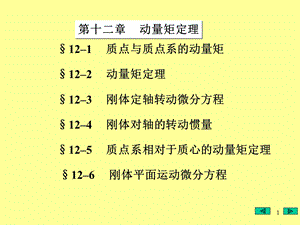 大学物理动量矩定理ppt课件.ppt