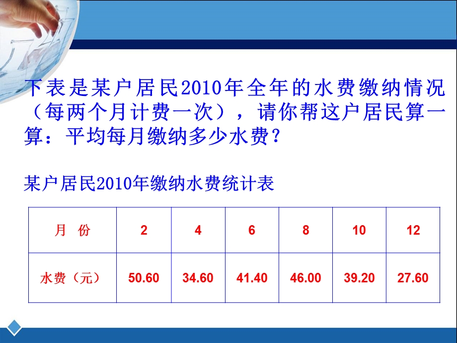 华东师大版八年级数学下期20.1.1平均数的意义ppt课件.ppt_第2页