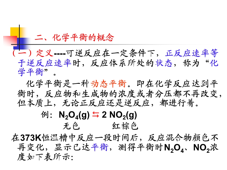 北师大版无机化学ppt课件第六章化学平衡常数.ppt_第2页