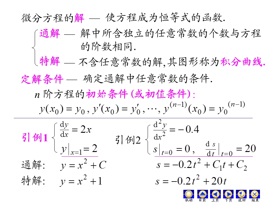 常微分方程总结ppt课件.ppt_第2页