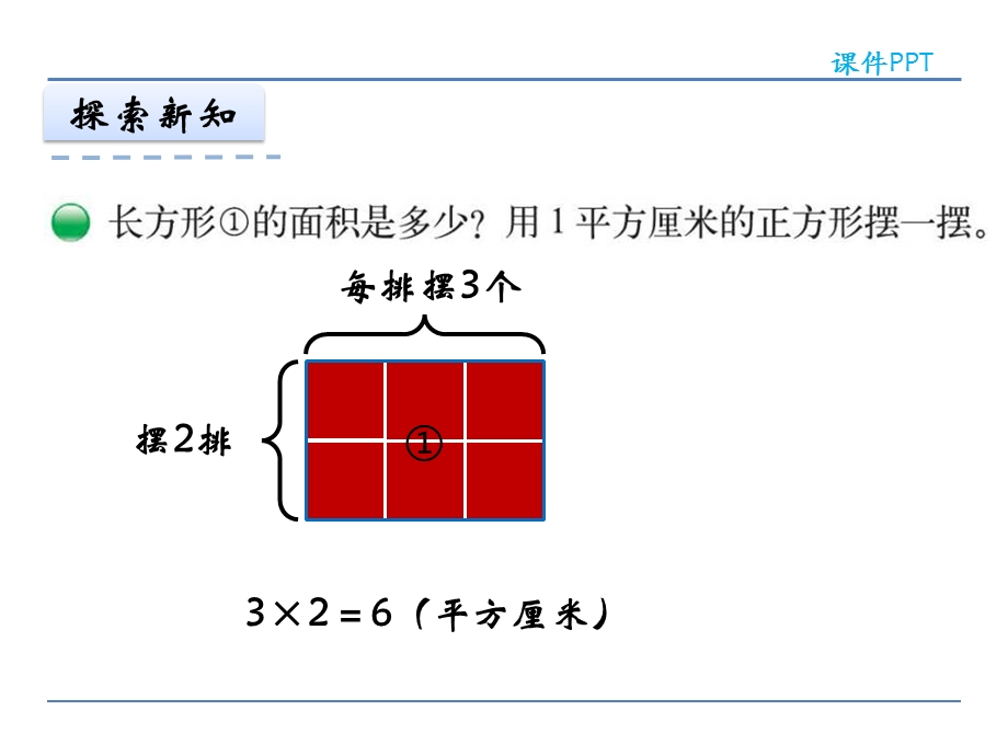 小学三年级数学 长方形的面积ppt课件.ppt_第3页