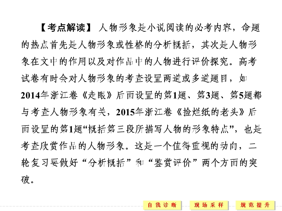 小说阅读人物形象：从分析概括到鉴赏评价ppt课件.ppt_第2页