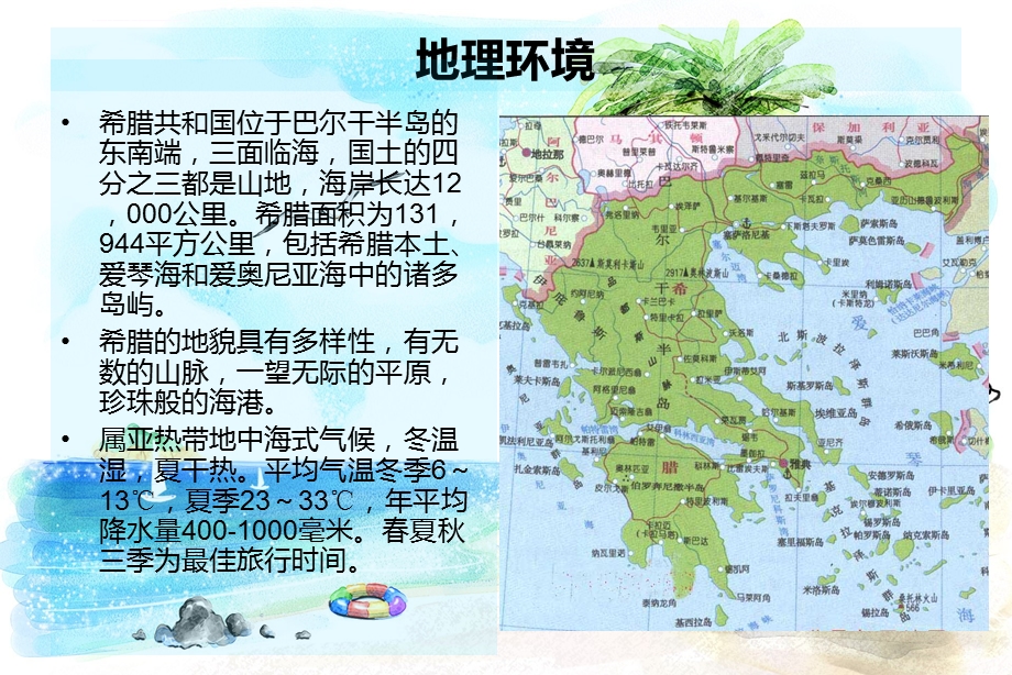 希腊基本国情和主要旅游地介绍ppt课件.ppt_第2页