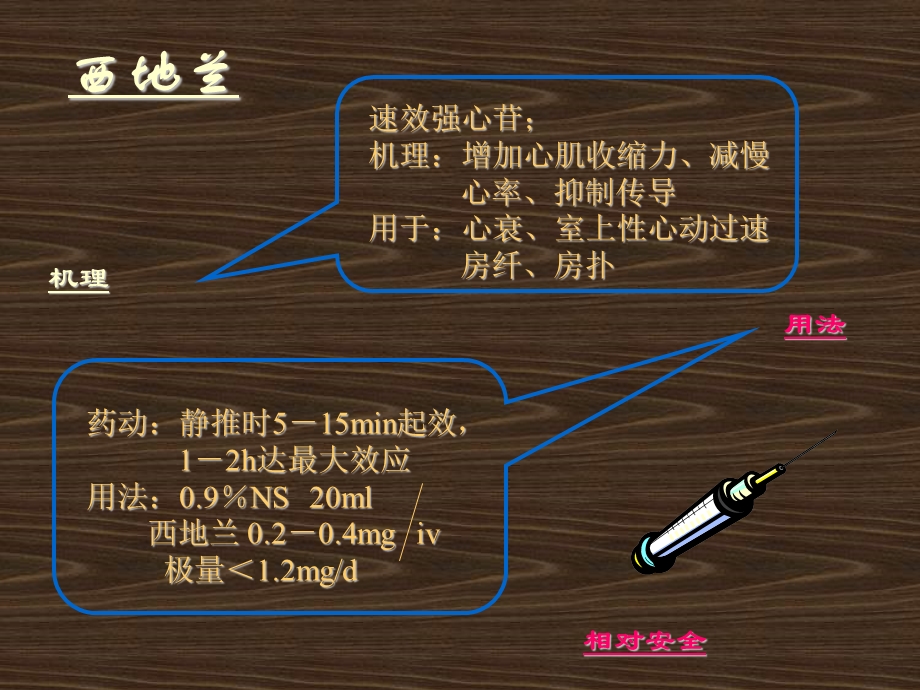 急危重症常用药物的使用方法ppt课件.ppt_第3页