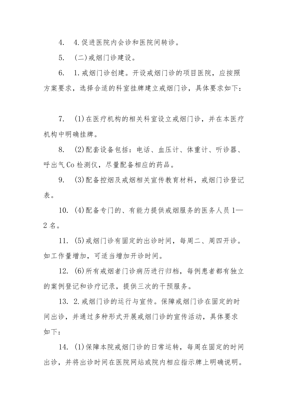 医院戒烟门诊工作管理办法.docx_第2页