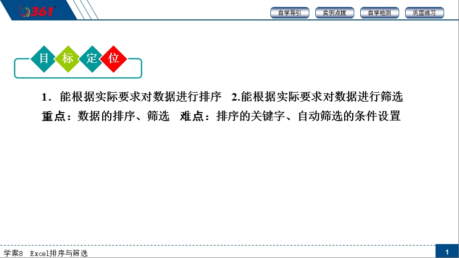 学案8Excel排序与筛选ppt课件.ppt_第2页