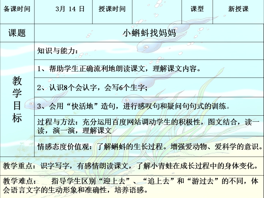 小蝌蚪找妈妈ppt课件.ppt_第2页