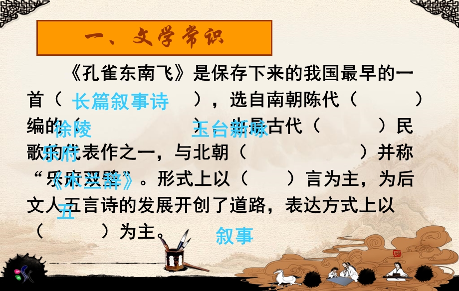 孔雀东南飞知识点总结ppt课件.ppt_第3页