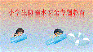 小学生防溺水安全专题教育课ppt课件.pptx