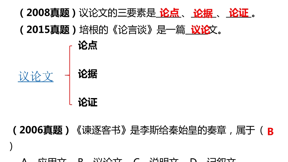 山东省专升本《大学语文》文体知识图示及真题例证ppt课件.pptx_第3页