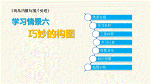 学习情景六巧妙的构图《商品拍摄与图片处理》ppt课件.pptx