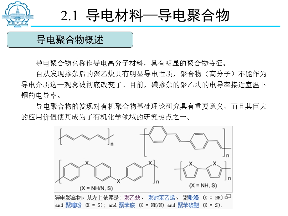 导电聚合物 电阻材料ppt课件.ppt_第1页