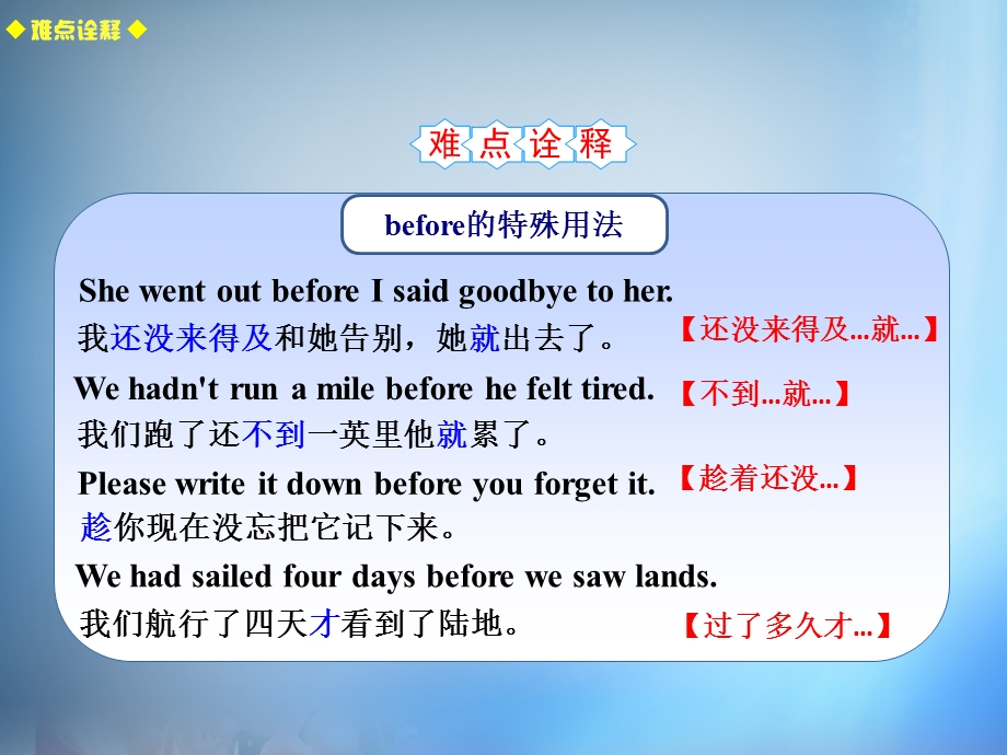 常考句式…before…特殊用法ppt课件新人教版.ppt_第2页