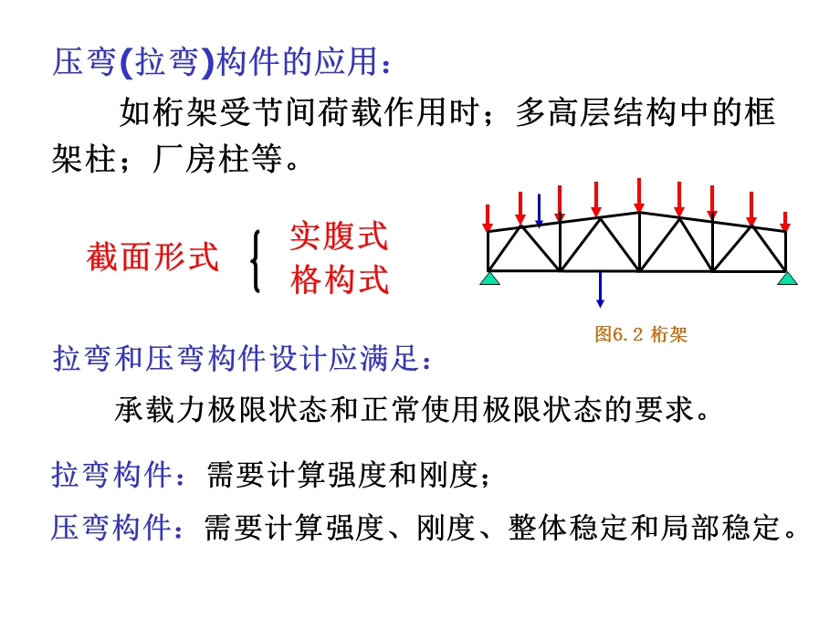 拉弯和压弯构件ppt课件.ppt_第3页