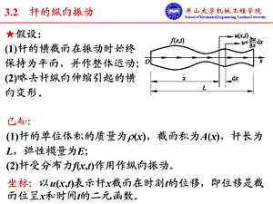 杆的纵向振动与轴的扭转振动ppt课件.ppt