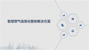 智慧燃气信息化整体解决方案ppt课件.pptx