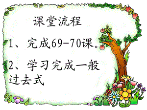 新概念英语一册第69 70课ppt课件.ppt