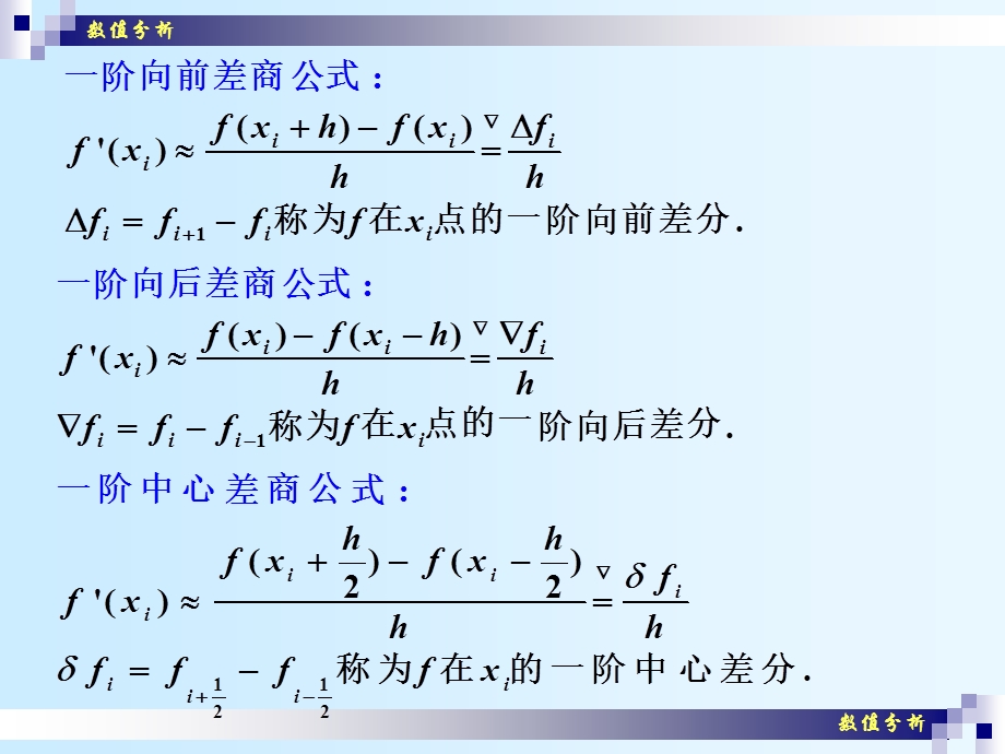 数值分析(20)数值微分ppt课件.ppt_第3页