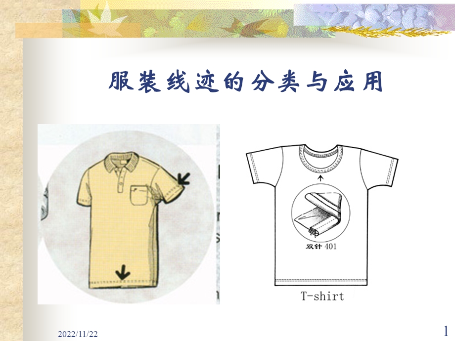 服装线迹的分类与应用ppt课件.ppt_第1页