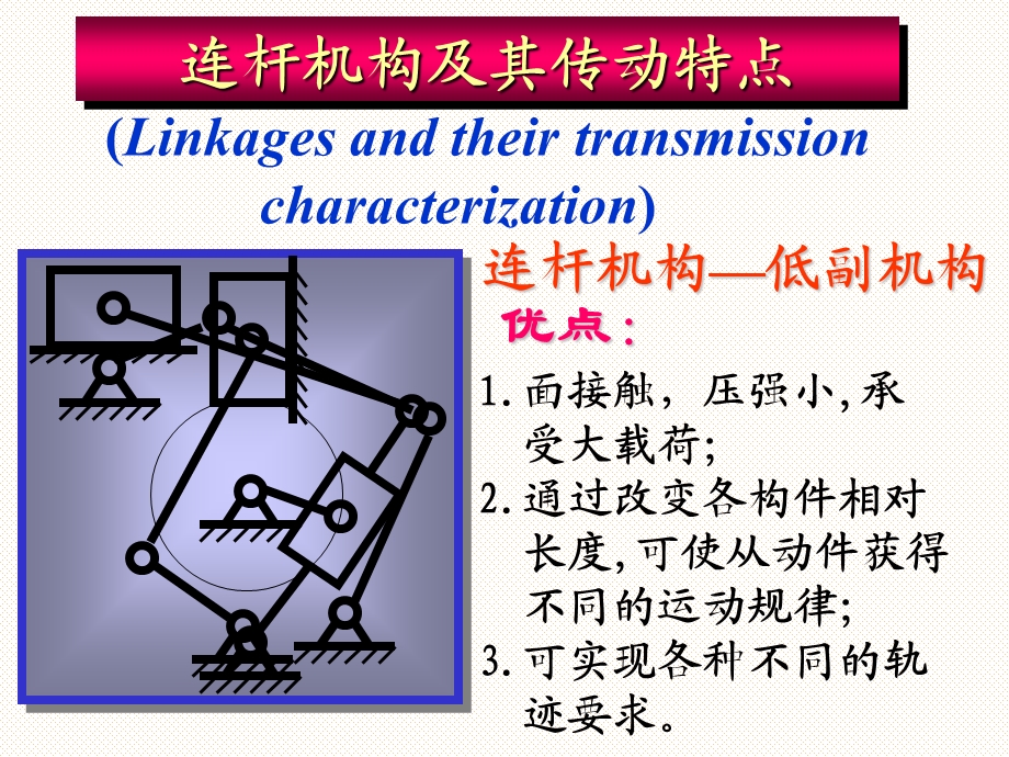 机械原理 平面四连杆机构设计ppt课件.ppt_第3页