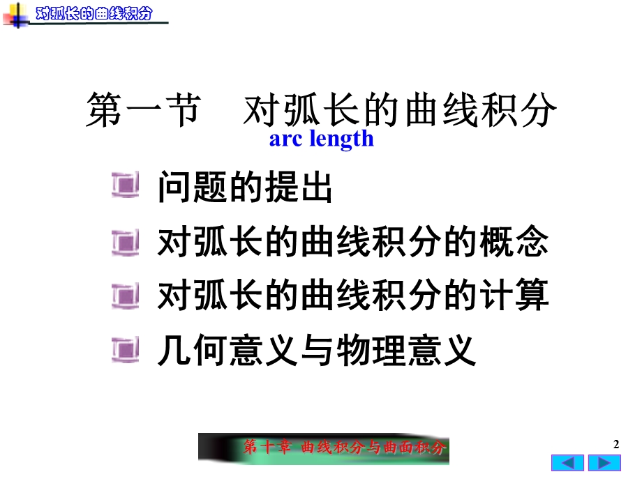曲线积分与曲面积分 ppt课件.ppt_第2页