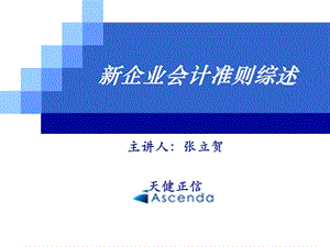 新企业会计准则综述ppt课件.ppt