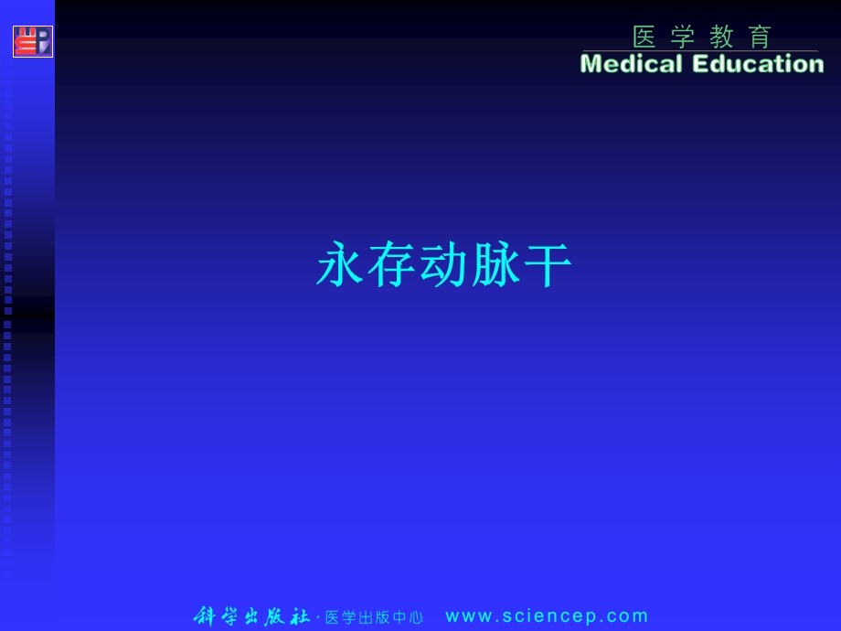 永存动脉干ppt课件.ppt_第1页