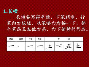 楷书基本笔画 36 种完整版ppt课件.ppt