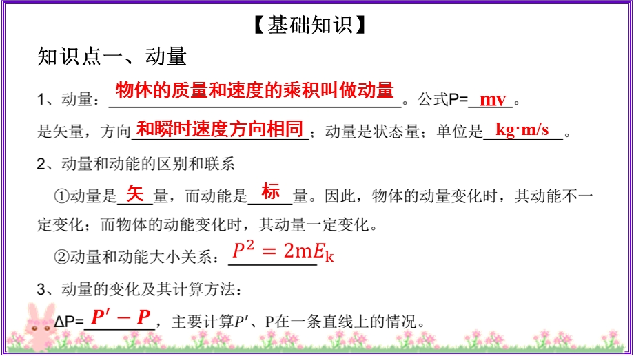 第16章动量守恒定律章末复习ppt课件.pptx_第2页