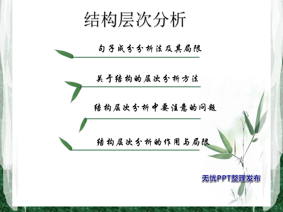 现代汉语语法第三讲 层次分析法ppt课件.ppt_第2页