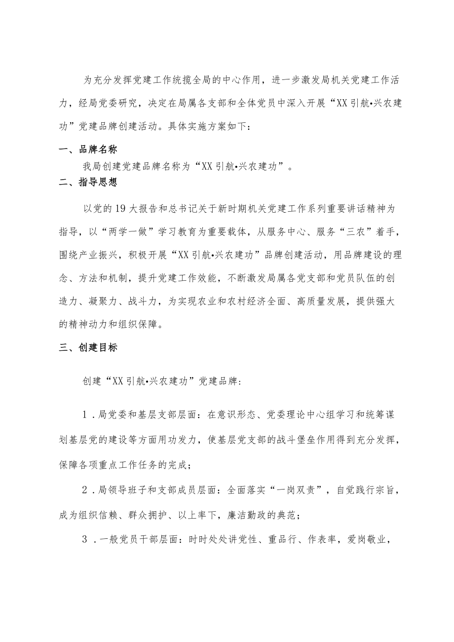 农业科研企业特色党建品牌创建活动实施方案.docx_第2页