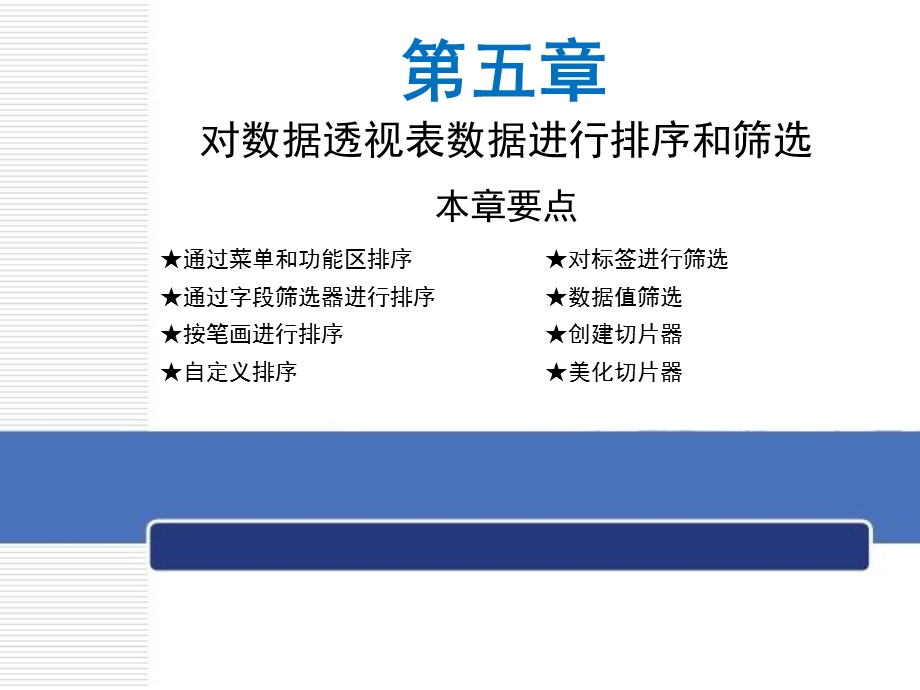 第5章对数据透视表数据进行排序和筛选课件.ppt_第2页