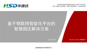 物联网智慧园区解决方案ppt课件.pptx