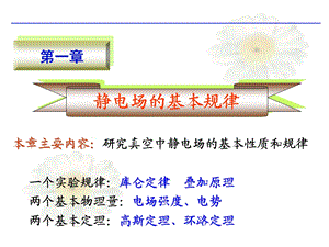 第一章 静电场的基本规律ppt课件.ppt