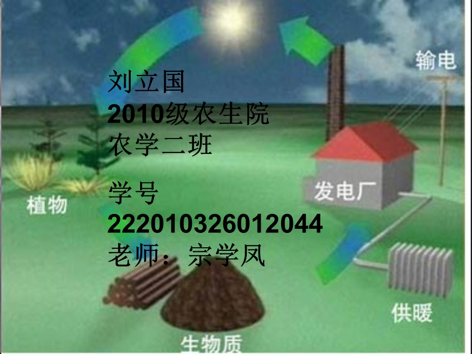 生物质能开发对粮食和环境的影响ppt课件.ppt_第1页