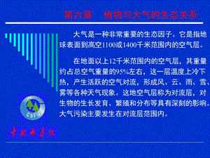 第7章植物与大气的生态关系ppt课件.ppt