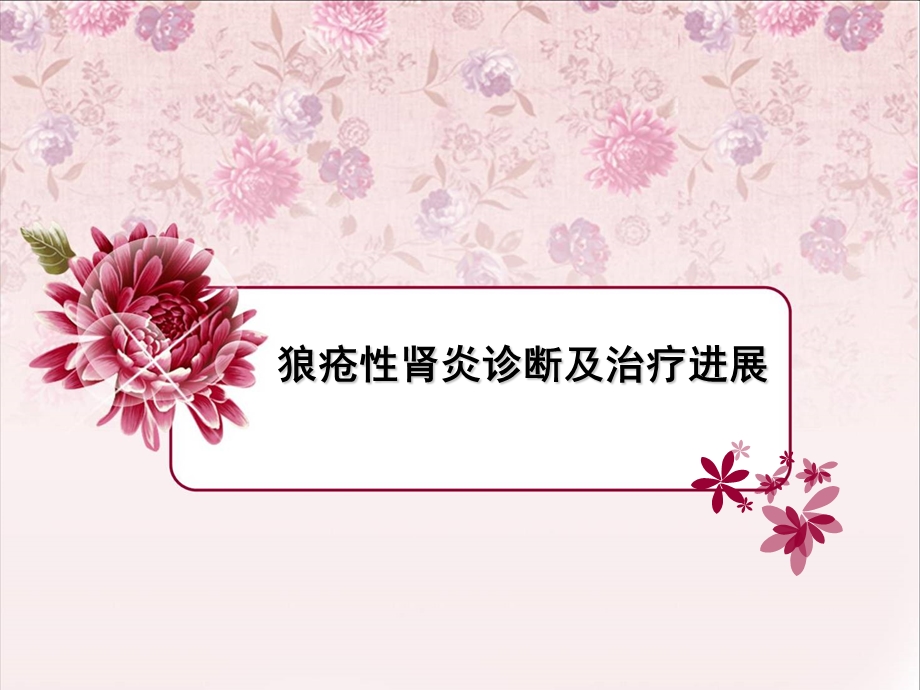 狼疮性肾炎ppt课件.ppt_第1页