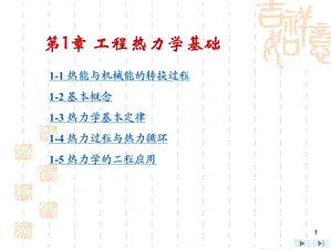 第1章 工程热力学基础ppt课件.ppt