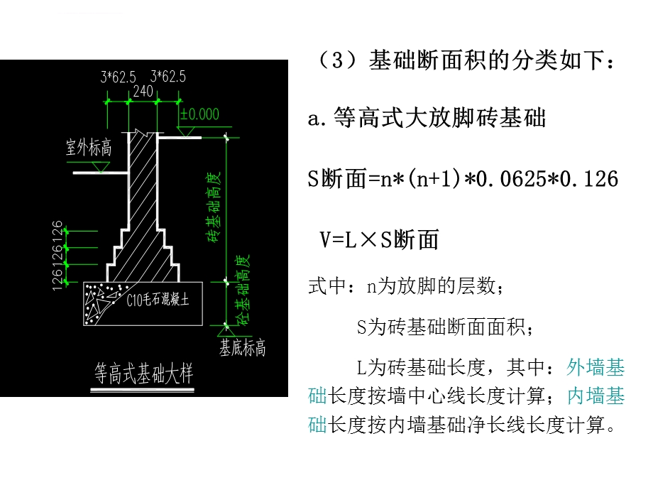 砖基础大放脚公式ppt课件.ppt_第2页