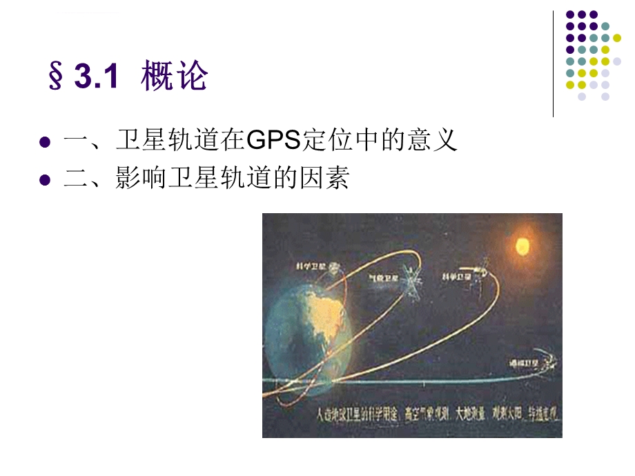 第三章 卫星运动基础及GPS卫星星历ppt课件.ppt_第2页