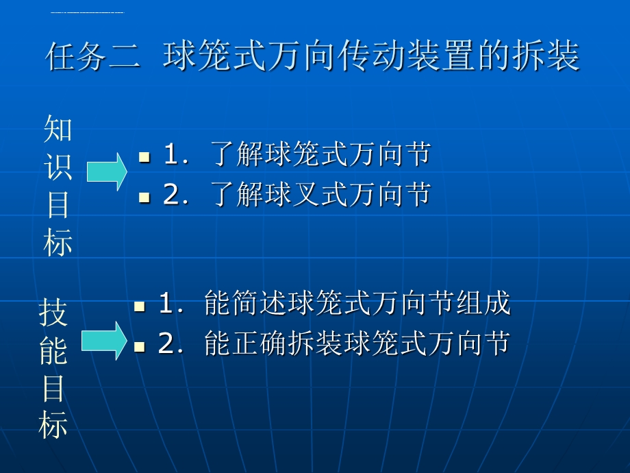 球笼式万向传动装置的拆装ppt课件.ppt_第2页