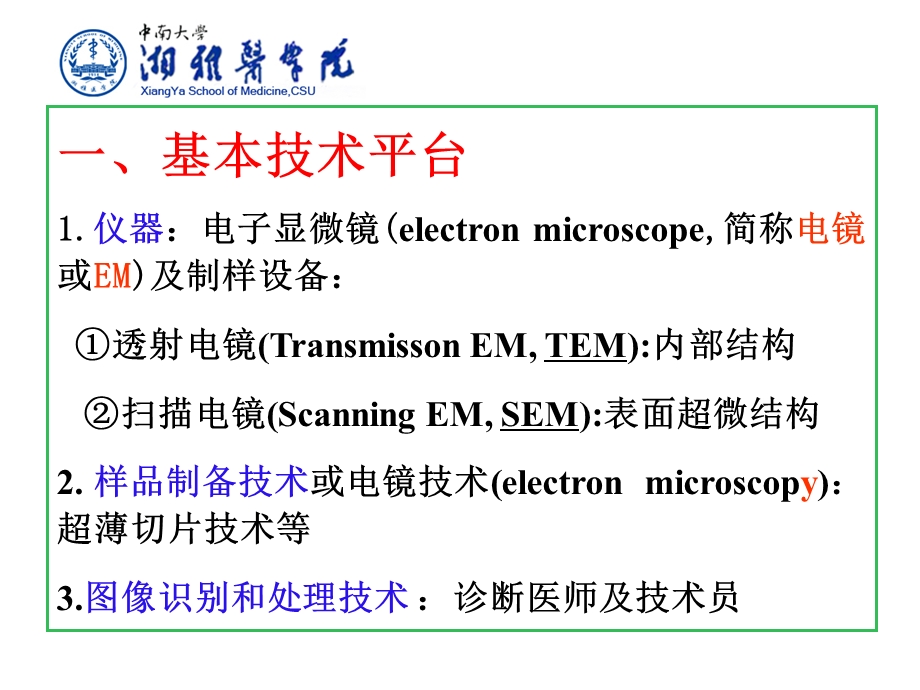 电镜在生物医学中的应用ppt课件.ppt_第3页