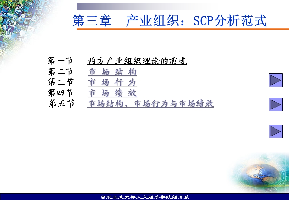 第三章产业组织：SCP分析范式ppt课件.ppt_第1页