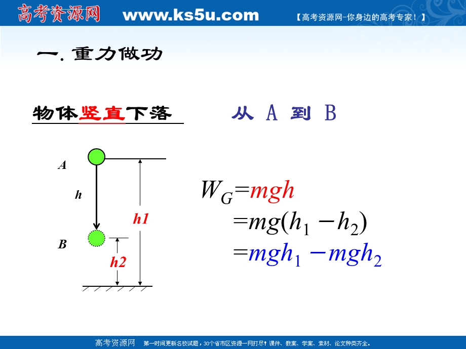 物理：7.4《重力势能》ppt课件(新人教版必修2).ppt_第3页