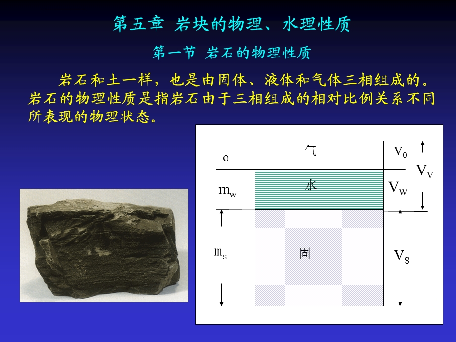 第一节 岩石的物理性质ppt课件.ppt_第1页
