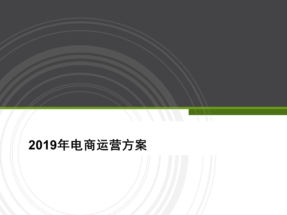 电商新店全面运营策略方案ppt课件.ppt_第1页