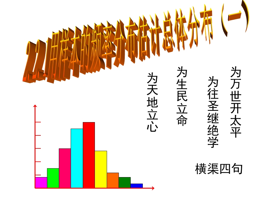 用样本估计总体（一）ppt课件.pptx_第1页