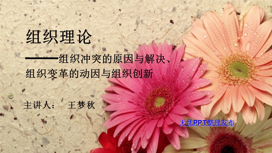 组织冲突的原因与解决ppt课件.ppt_第1页